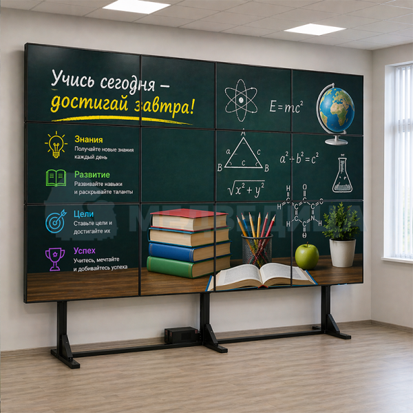 Видеостена 4х3/3х4, шов 1,8 мм 46"
